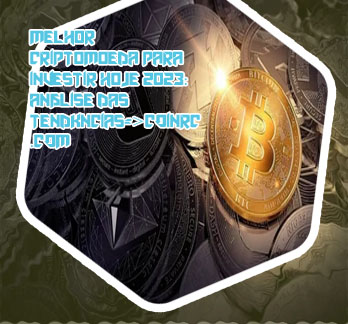 Principais criptomoedas hoje